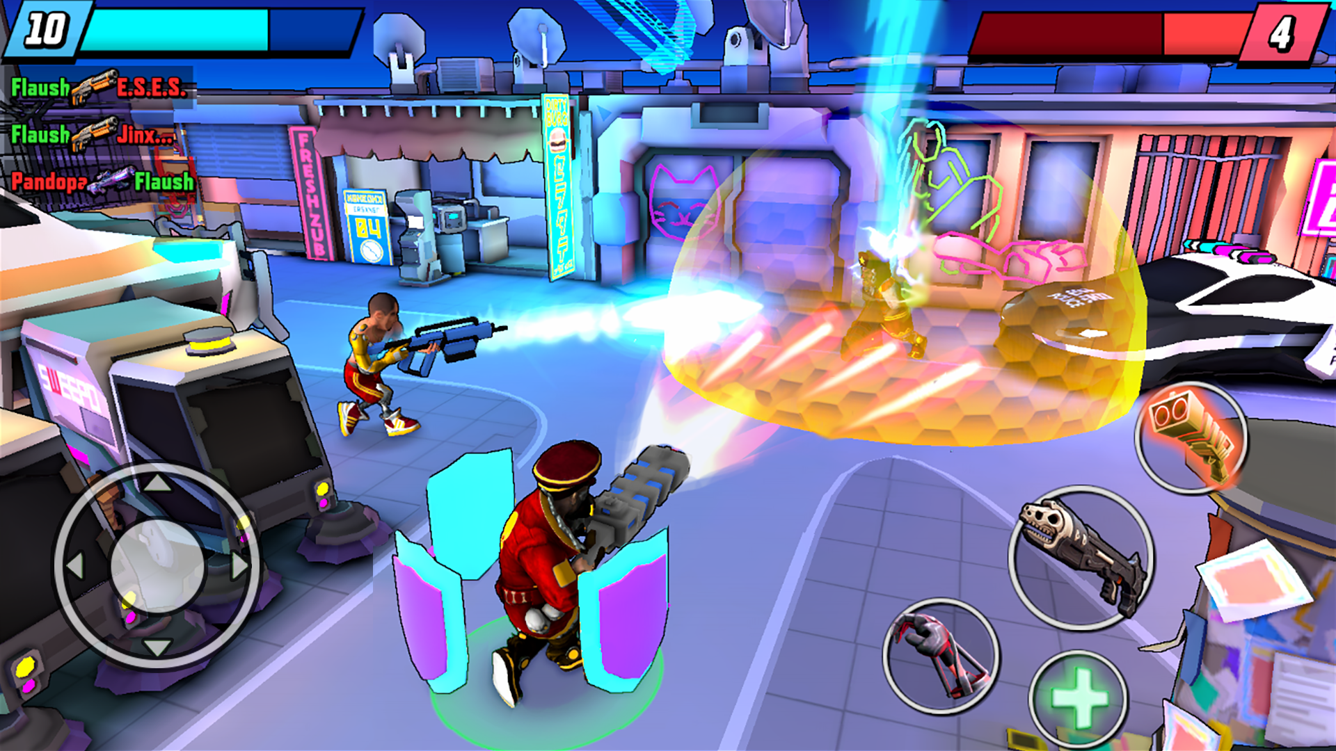 Fight in 3v3 battles